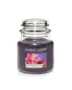 Yankee Candle Black Plum Blossom Medium Jar